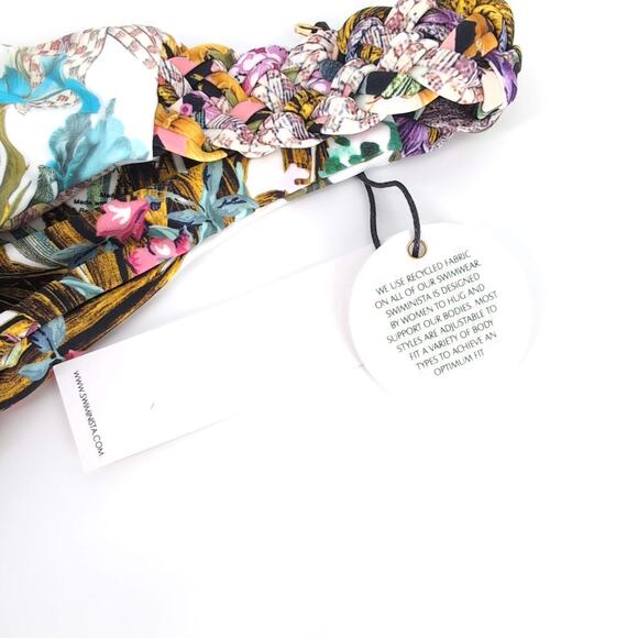 Swiminista Christian Lacroix Daring Bikini Josephine Is Busy Print NWT - Size XS - Picture 13 of 16